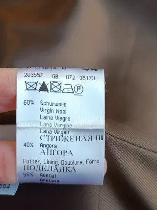 Gil Bret cappotto lana vergine e angora