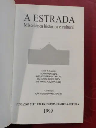 A Estrada miscelánea histórica e cultural
