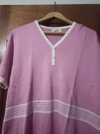 Jersey mujer manga corta rayas