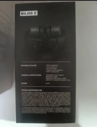 Marshall Major V Auriculares Bluetooth Negros