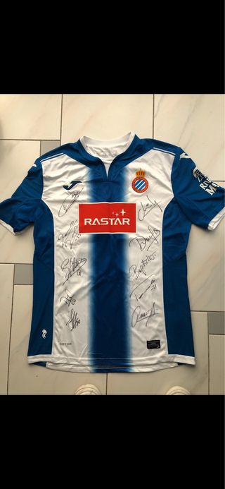Camiseta RCD Espanyol firmada Joma