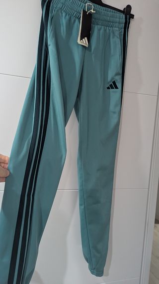 Chándal Adidas Mujer Verde/Azul Teal