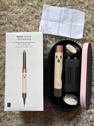 Dyson Airwrap Complete Long Beige/Rosa