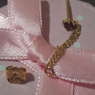 Pendiente Tous Oro Pearcing oro y gema