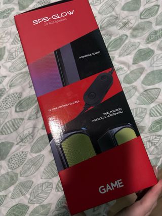 Altavoces GAME SP5-GLOW RGB Bluetooth