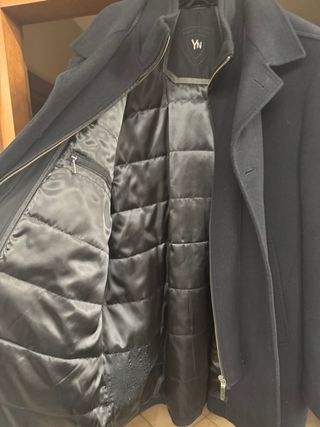 Cappotto corto blu taglia 6XL