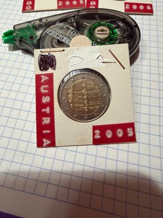 2€ Austria 2005 Sin Circular