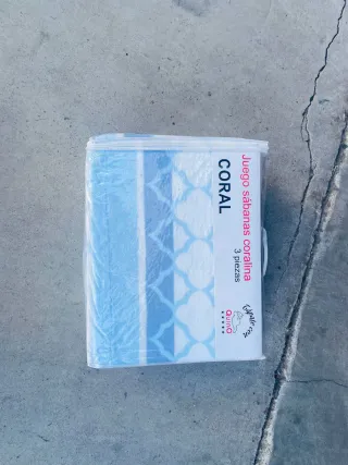 Juego Sábanas Coralina 150 Quino 3 Piezas nuevo