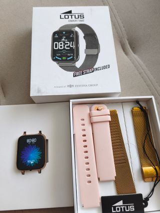 Reloj Lotus Smartime Oro y Rosa