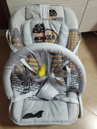 Hamaca mecedora infantil superhéroes