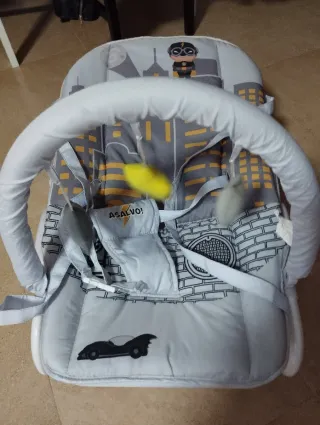 Hamaca mecedora infantil superhéroes