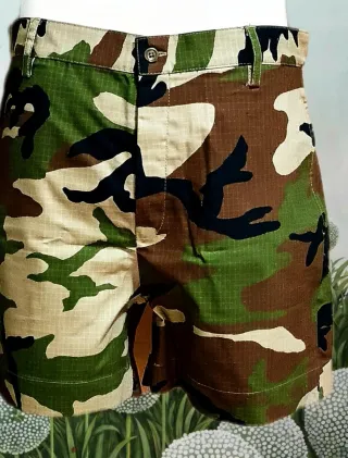 Pantalón corto militar camuflaje
