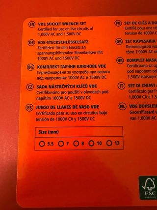 Set Destornilladores Aislados Parkside 1000V