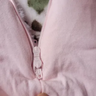 Saco de dormir rosa oso