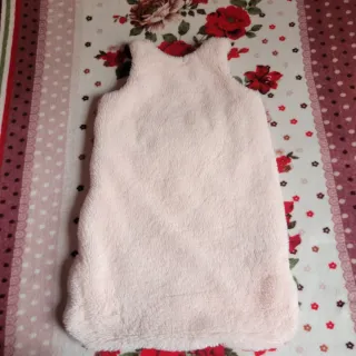 Saco de dormir rosa oso