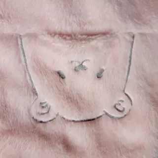 Saco de dormir rosa oso