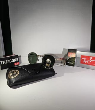 Occhiali Ray-Ban New Round Metal Oro/Verde