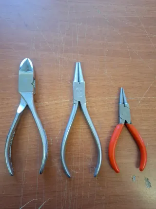 Juego de 3 alicates RESERVADO INES