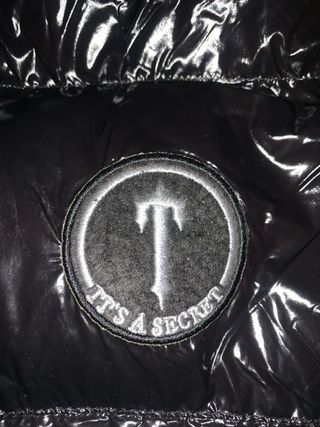 Giubbotto invernale lucido nero