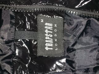 Giubbotto invernale lucido nero