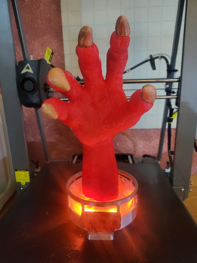 Soporte mando PS con luz Stranger Things