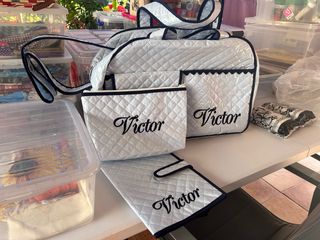 Bolso, portadocumentos y neceser bebé