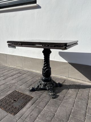 Mesas de  Hostelería Madera y Forja.