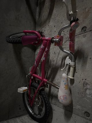 Bicicleta infantil rosa Lydia