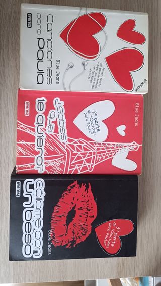 Saga Canciones para Paula, 3 libros por 9€