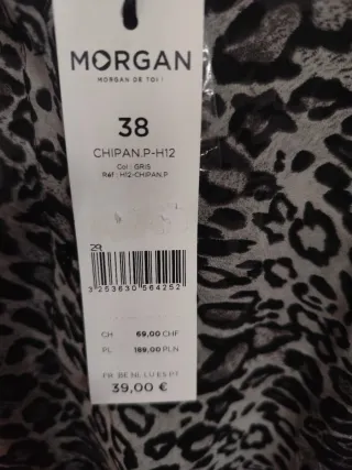 Camisa Morgan Estampado Animal