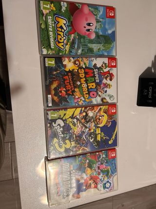 Nintendo Switch con 6 juegos