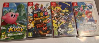 Nintendo Switch 6 juegos 2 mandos,funda y cargador