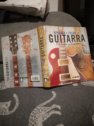 Libro Aprende a Tocar Guitarra Eléctrica y Acústic