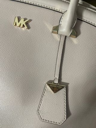 Bolso Michael Kors Rosa y Dorado