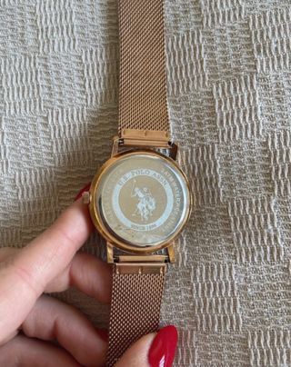 Orologio Polo Donna Nero e Oro