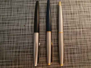 3 penne Parker anni '80