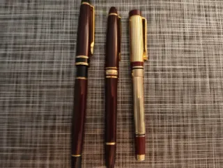 3 penne Parker anni '80