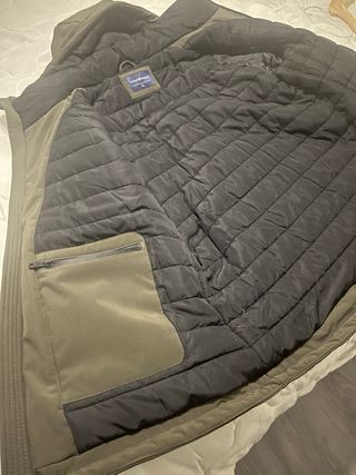 Parka Alvaro Moreno Talla XL Verde/Negra