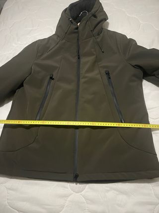 Parka Alvaro Moreno Talla XL Verde/Negra