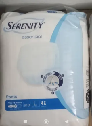 Caja de pañales.de 80 unidades.talla.L