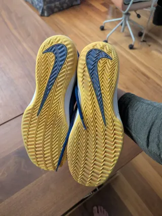 Zapatillas Nike VAPOR 12 Azul Amarillo