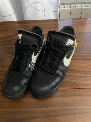 Nike Air Force 1 Low Off-White Negro