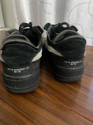 Nike Air Force 1 Low Off-White Negro