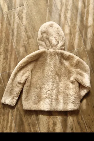 Abrigo Zara Beige Talla S