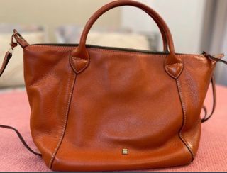 Bolso Purificación García Marrón Naranja