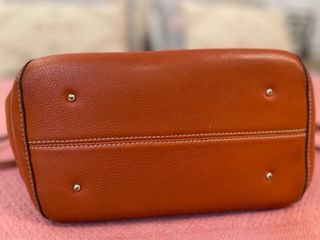 Bolso Purificación García Marrón Naranja