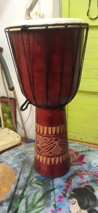 Set di 3 Tamburi Africani