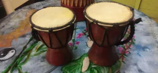 Set di 3 Tamburi Africani