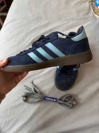 Adidas Samba Azul Marino y Azul claro