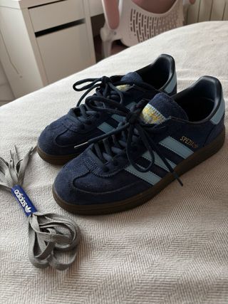 Adidas Samba Azul Marino y Azul claro